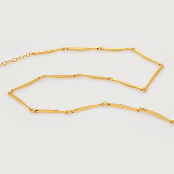 Long Chain Link Necklace