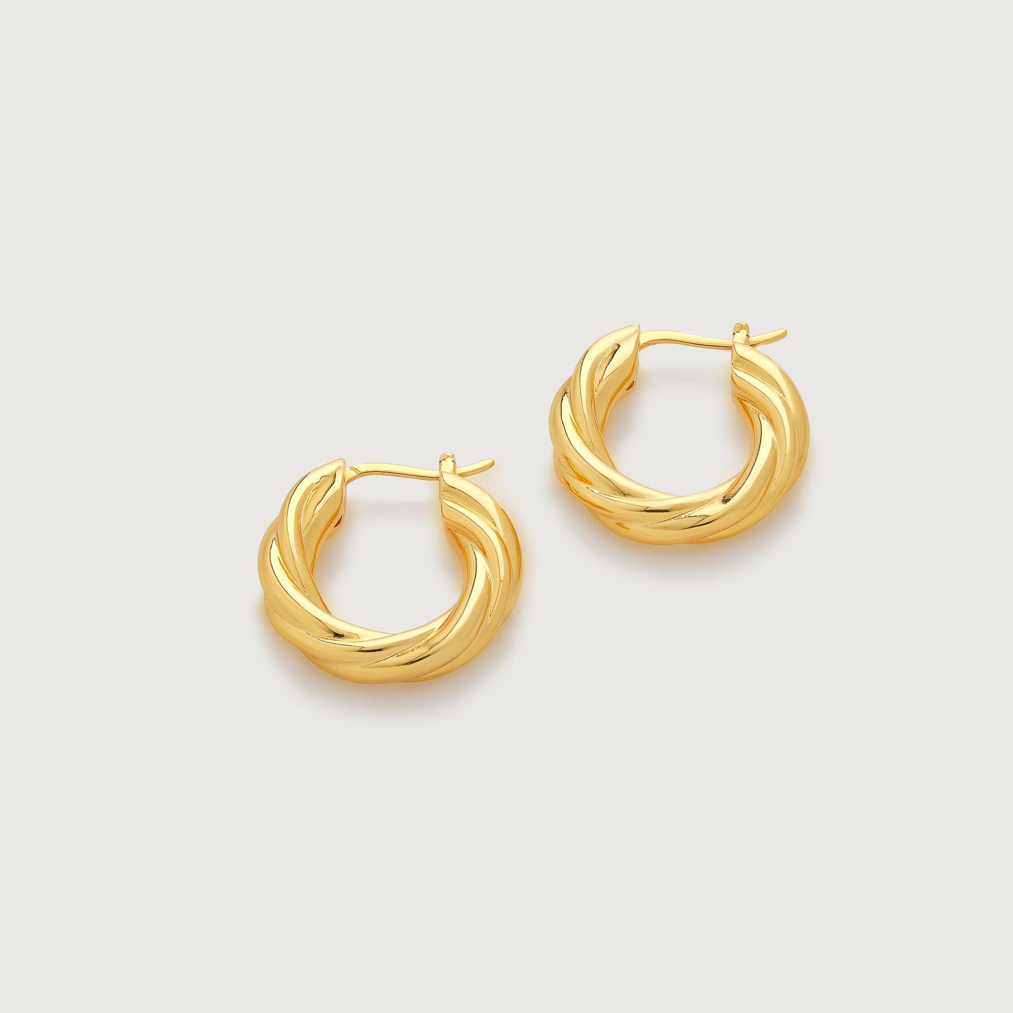 Twisted Strand Hoops