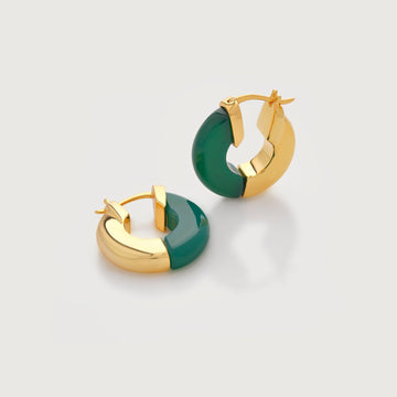 Green & Gold Hoops