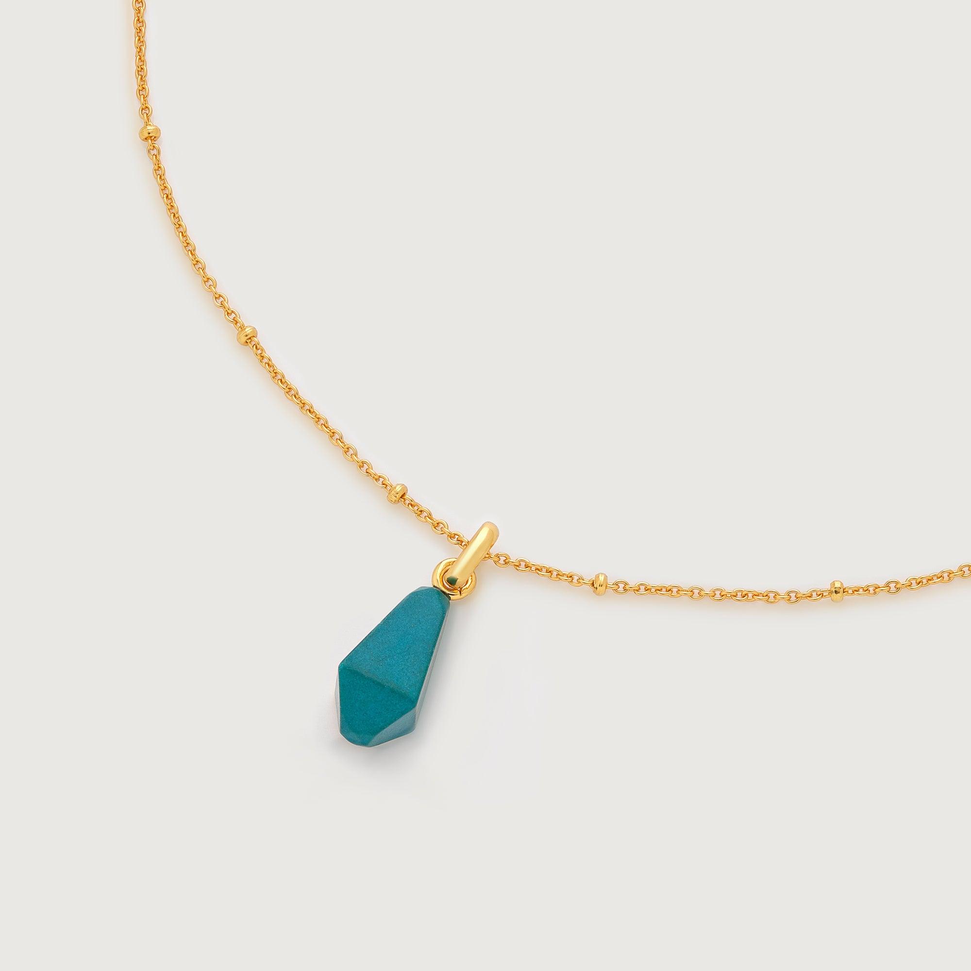 Stone Drop Necklace