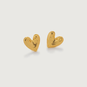 Pretty Heart Studs