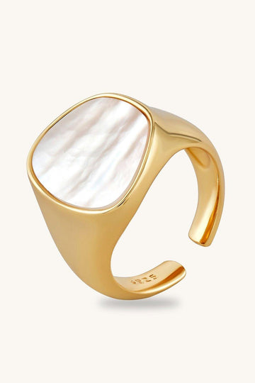 Mother of Pearl Window Ring