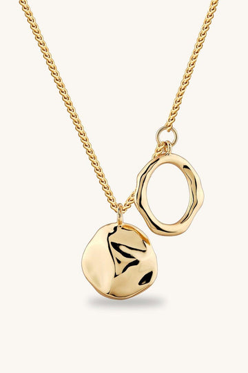 'A Fascinating Match' Double-Pendant Necklace
